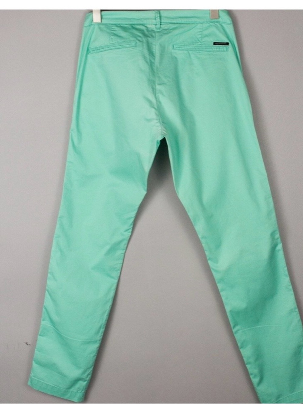 Maison Scotch Mint Teal Chinos 26 x 32 - Picture 2 of 4